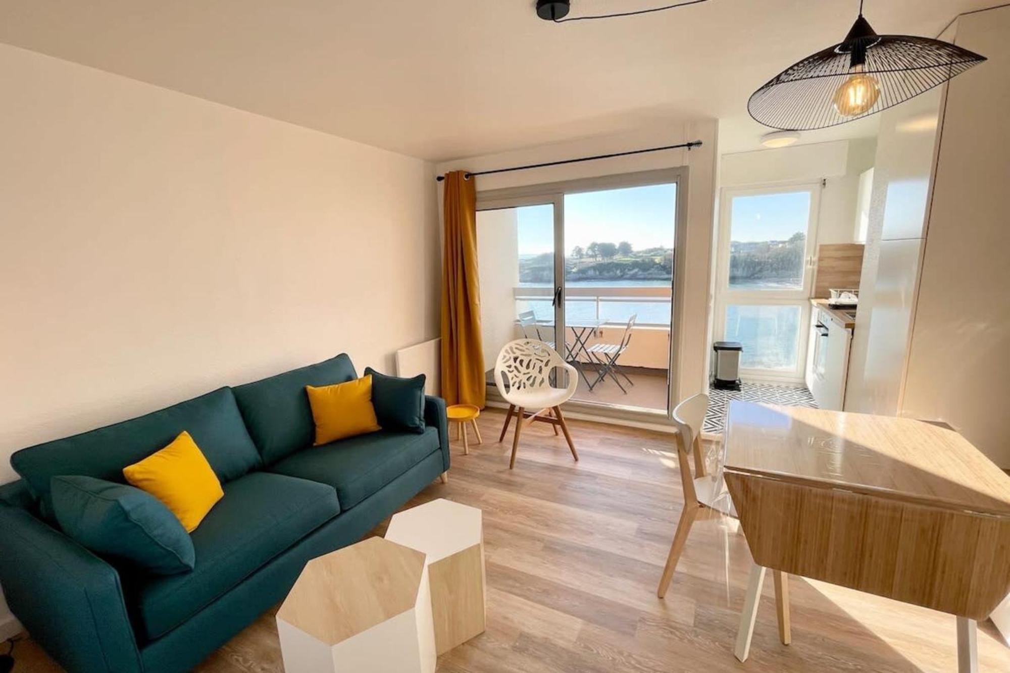 Pieds Dans L'Eau T2 Archi Cosy - Vue Mer 180 เปลอเมอร์ ภายนอก รูปภาพ