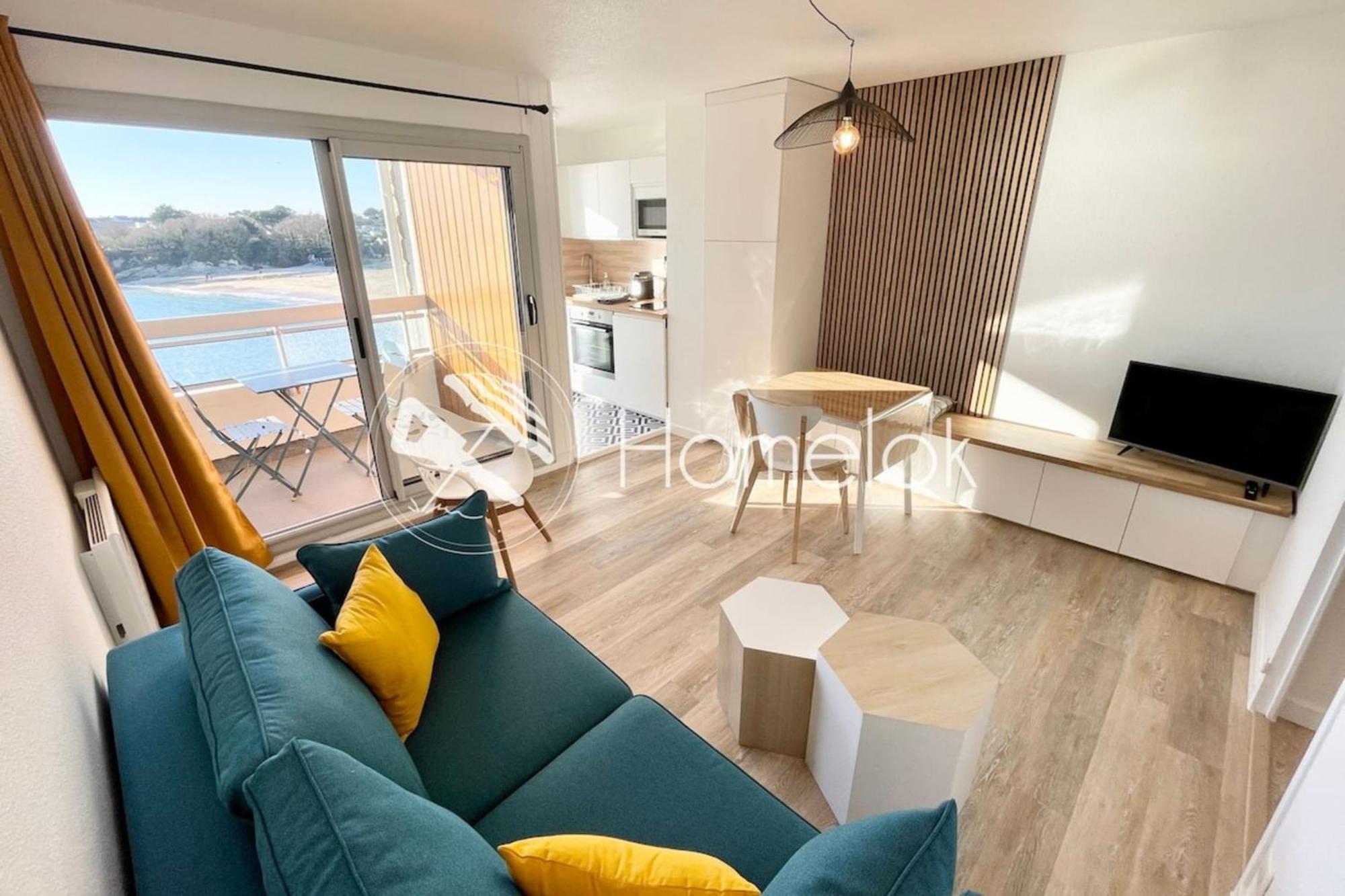 Pieds Dans L'Eau T2 Archi Cosy - Vue Mer 180 เปลอเมอร์ ภายนอก รูปภาพ